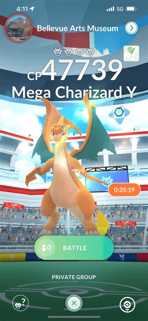 pokemon go mega charizard raid.